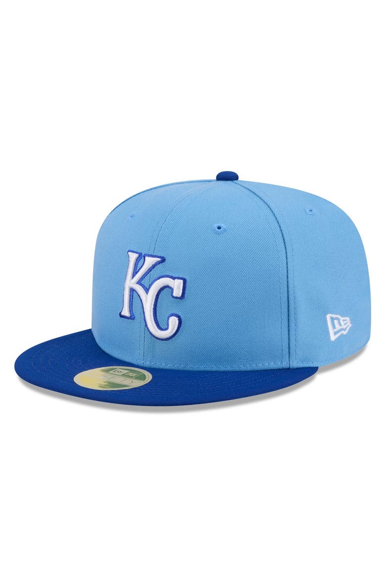 Men's New Era Light Blue/Royal Kansas City Royals 2026 Baseball Hall of Fame 59FIFTY Fitted Hat, Alternate, color, Light Blue
