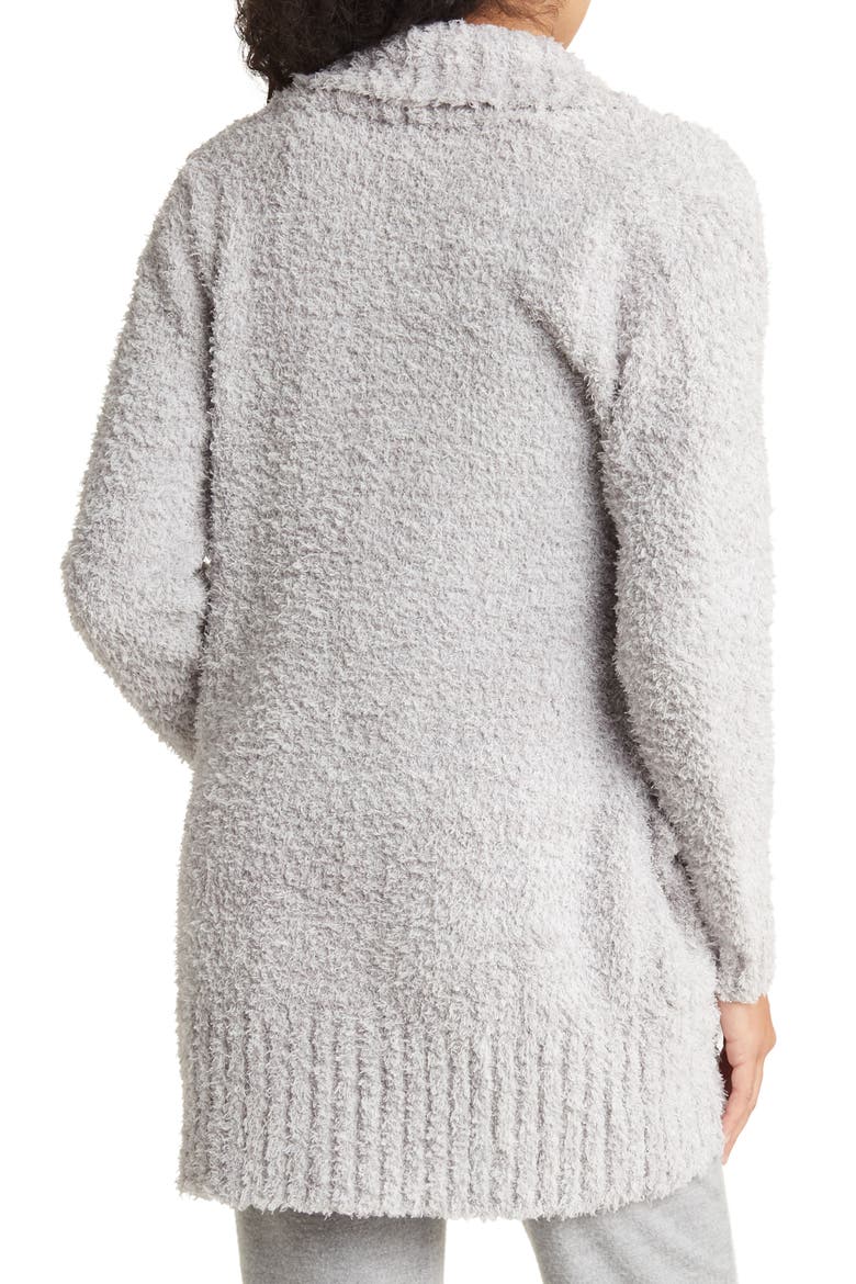 Open Front Knit Cardigan, Alternate, color, HEATHERGRY