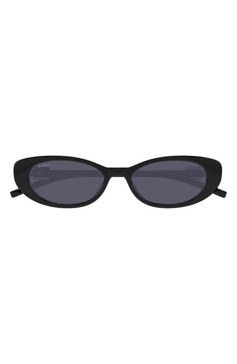 52mm Cat Eye Sunglasses