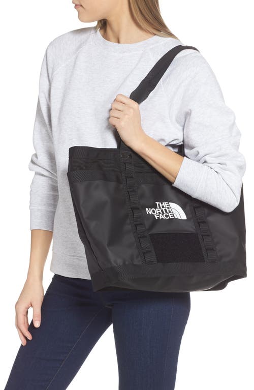 The North Face Explore Utility Tote In Black/black
