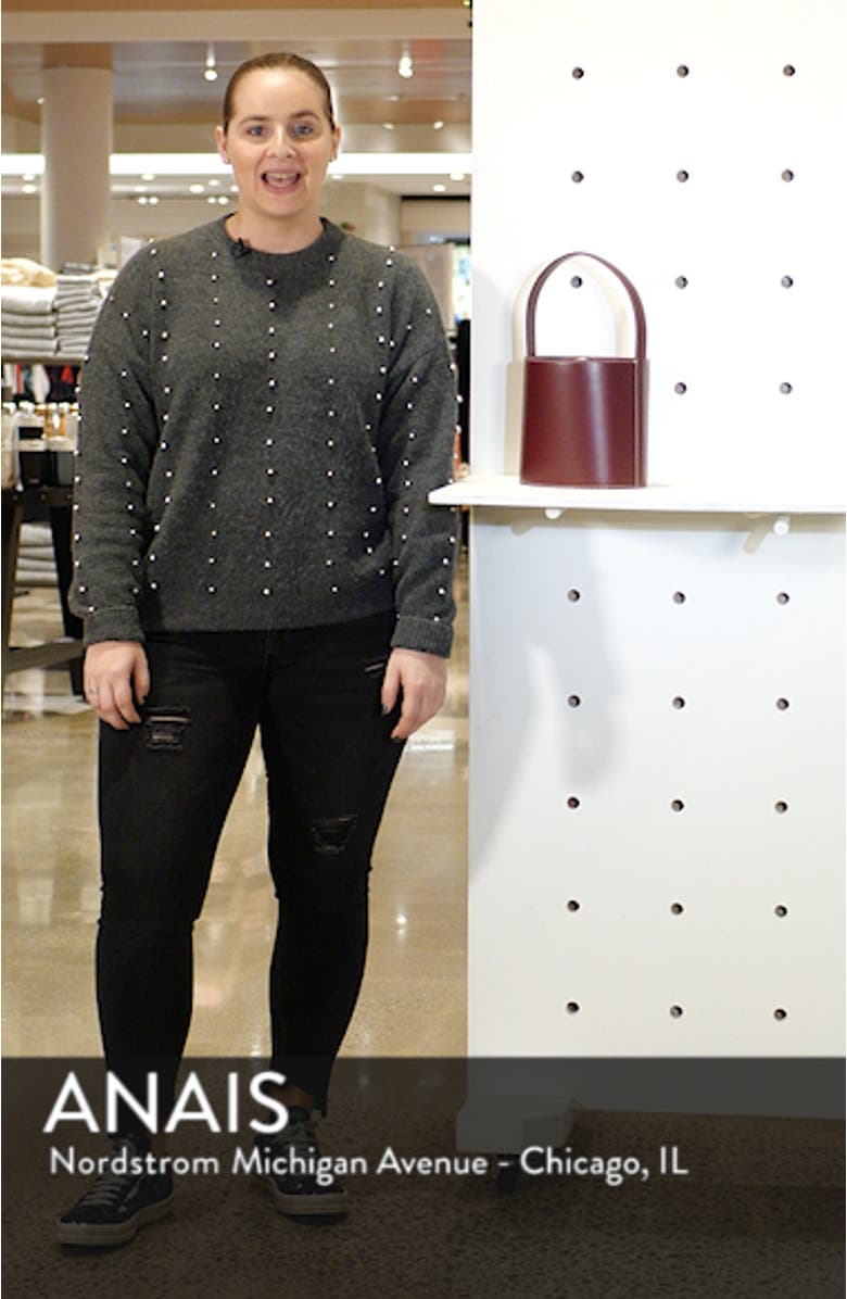 Bissett Leather Bucket Bag, sales video thumbnail