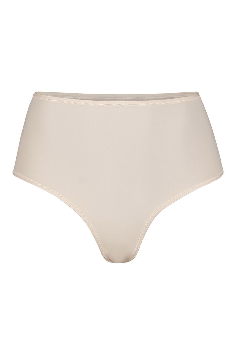 Fits Everybody High Waist Thong, Alternate, color, SAND