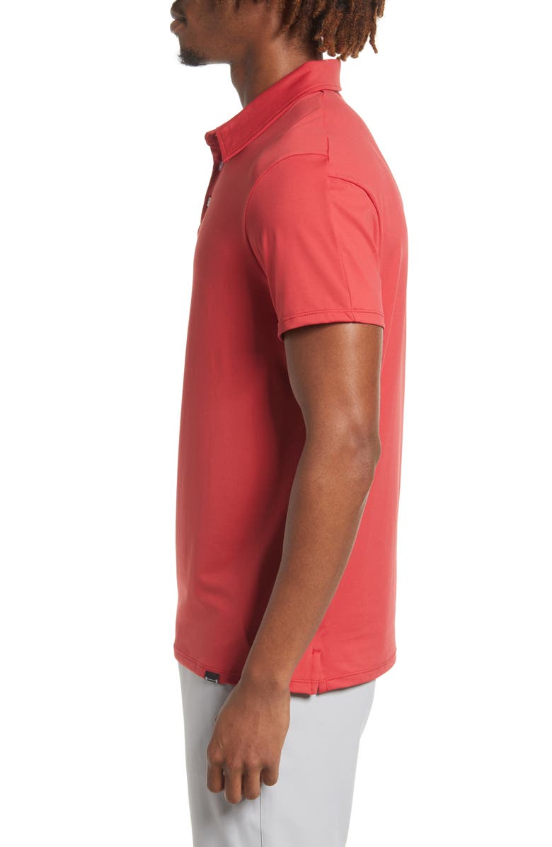 Barbell Apparel Havok Stretch Solid Polo, Alternate, color,