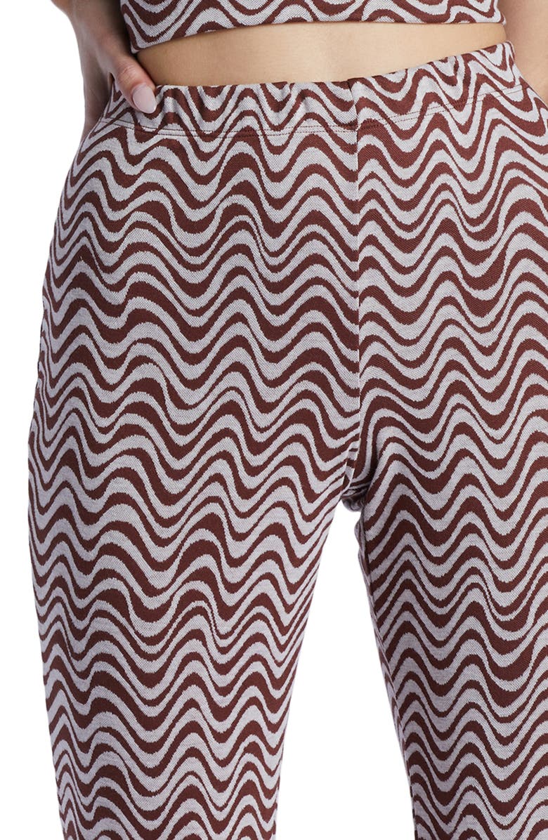 Billabong Better Together Jacquard High Waist Pants, Alternate, color, 