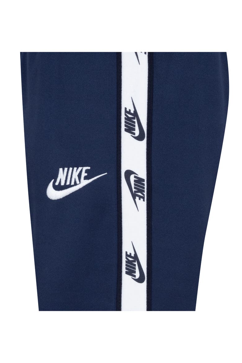 Kids' Logo Tape Track Jacket & Joggers Set, Alternate, color, MIDNIGHT NAVY