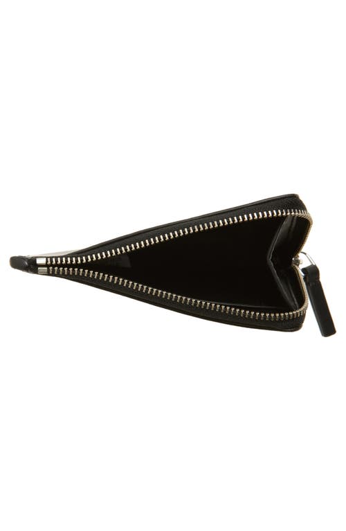 Marc Jacobs The Charm Top Zip Wallet In Black