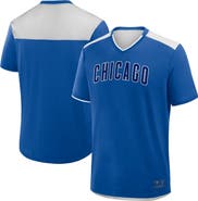 FANATICS Men's Fanatics Royal Chicago Cubs Walk Off V-Neck T-Shirt