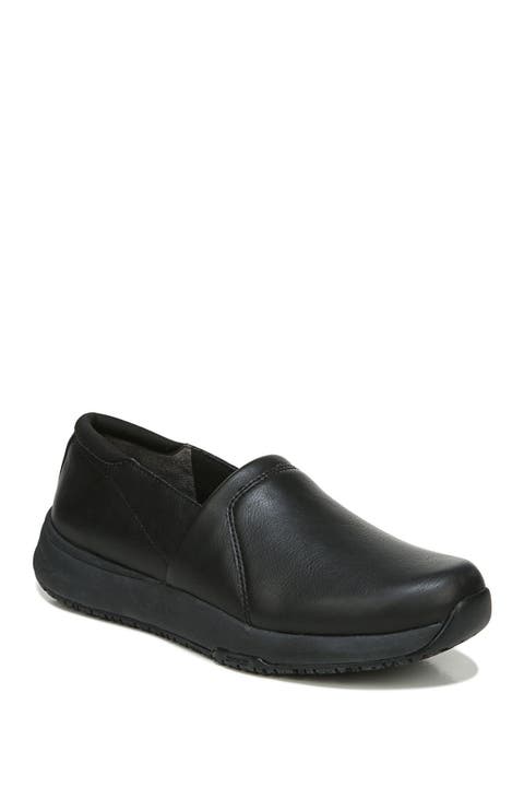 Dive In Slip Resistant Work Slip-On Sneaker - Wide Width Available (Women)