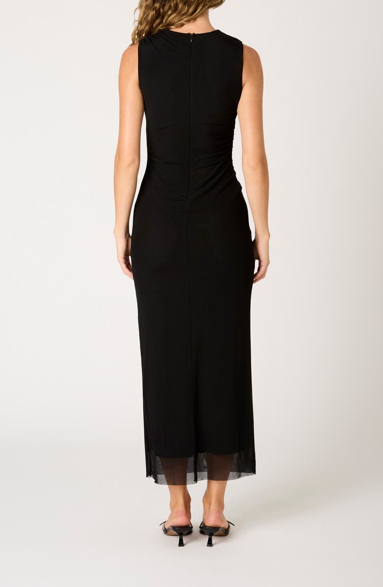 Nia Reese Sleeveless Body-Con Maxi Dress, Alternate, color, Black