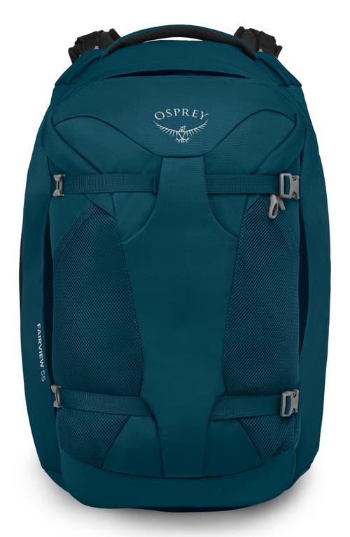 Osprey Fairview 55-Liter Travel Backpack in Night Jungle Blue 