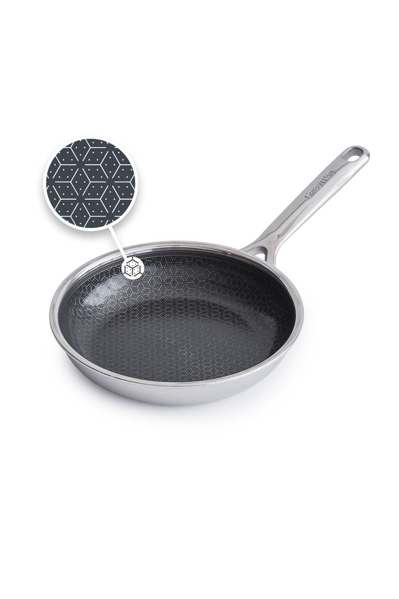 Spectra Thermobond Hybrid Stainless Steel Fry Pan, Alternate, color, GREY
