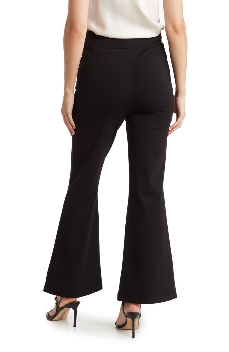 PATRIZIA LUCA Flare Leg Ponte Pants, Alternate, color,