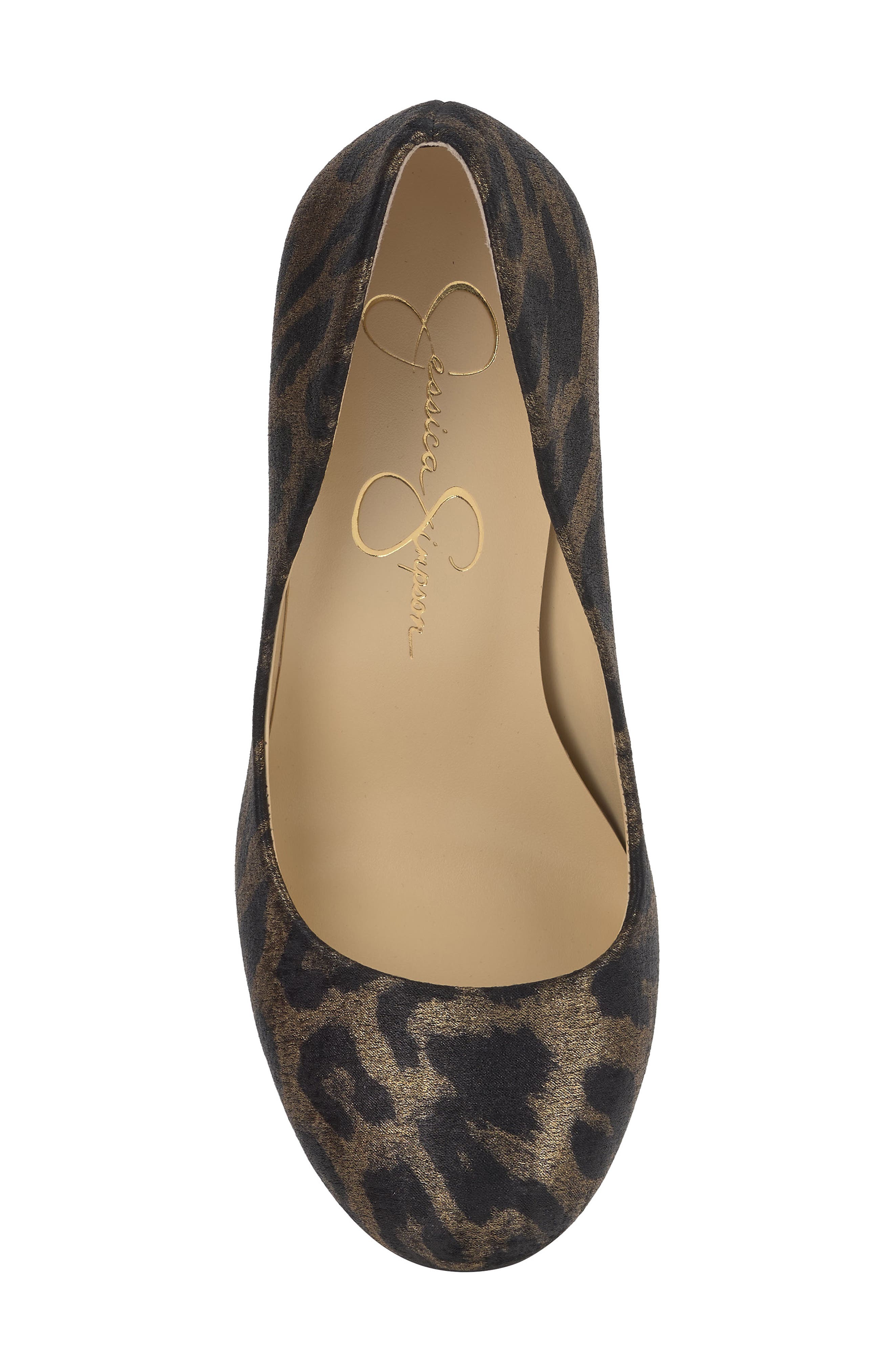 Jessica Simpson Cali Pump, Alternate, color, Golden Copper