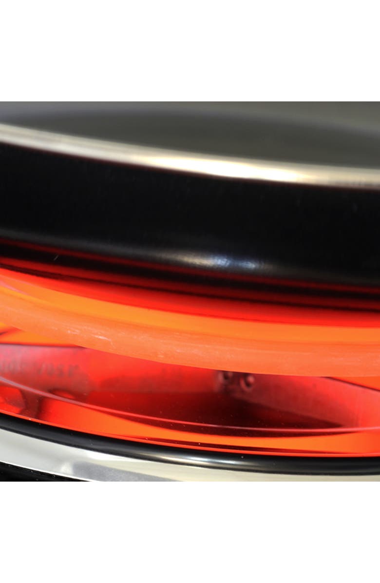 Megachef Electric Easily Portable Ultra Lightweight Dual Coil Burner Cooktop Buffet Range in White, Alternate, color, White