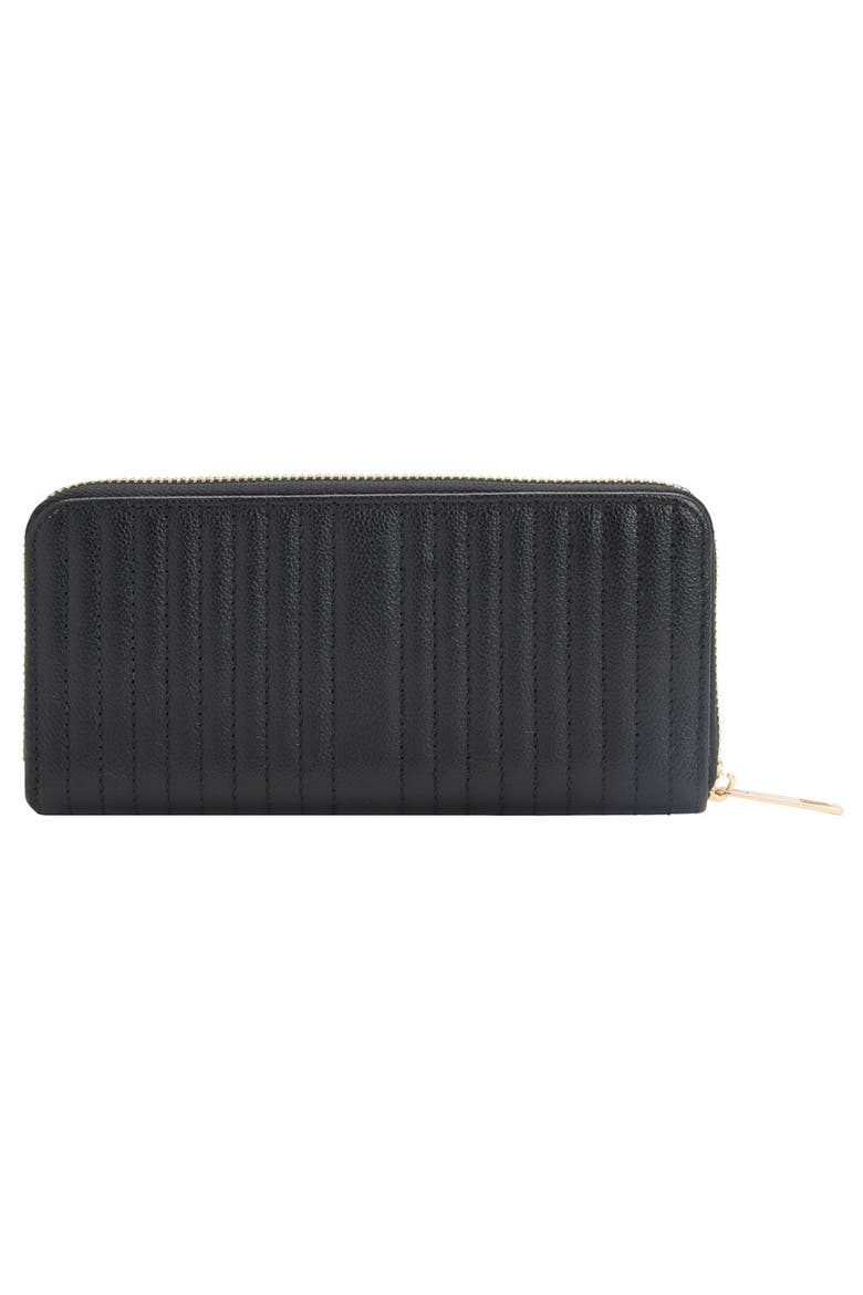 Mimi Continental Wallet, Alternate, color, Black