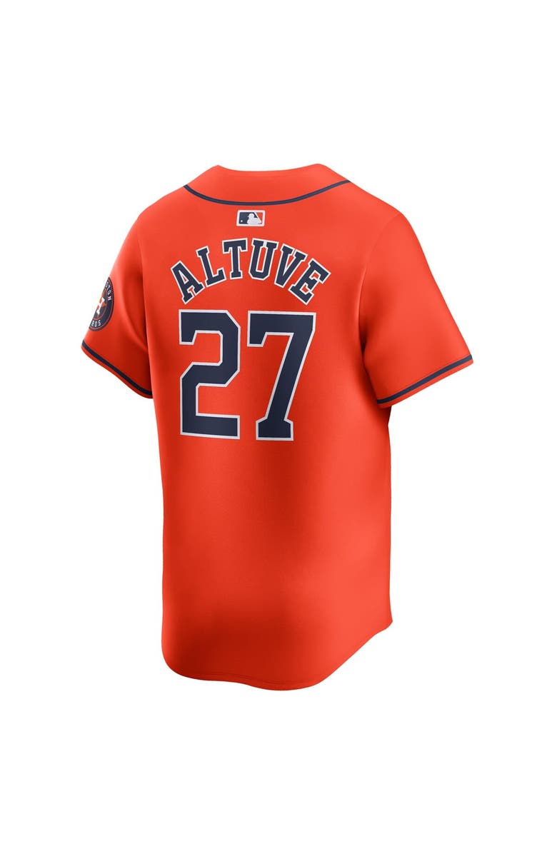 Nike Men's Nike Jose Altuve Orange Houston Astros Alternate