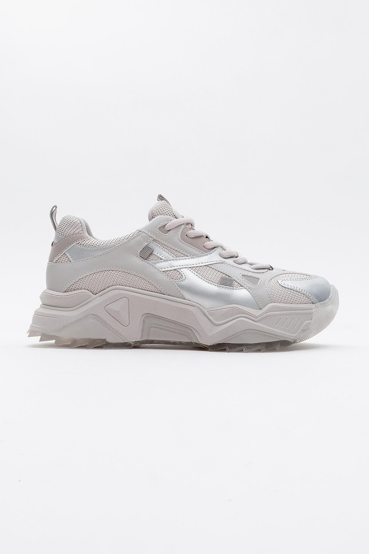 Loretta Platform Sneakers, Alternate, color, Silver
