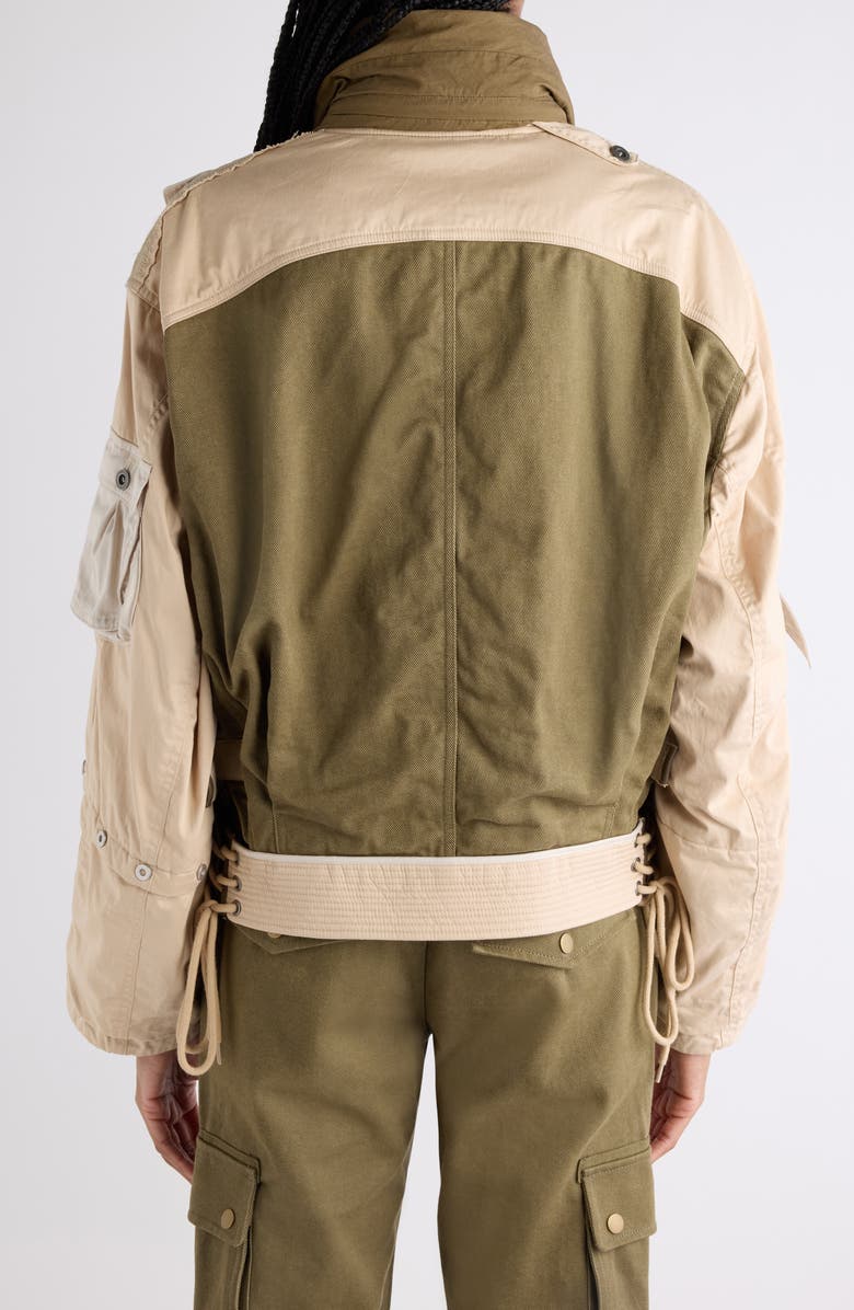 Isabel Marant Julissa Utiltiy Jacket, Alternate, color, Khaki