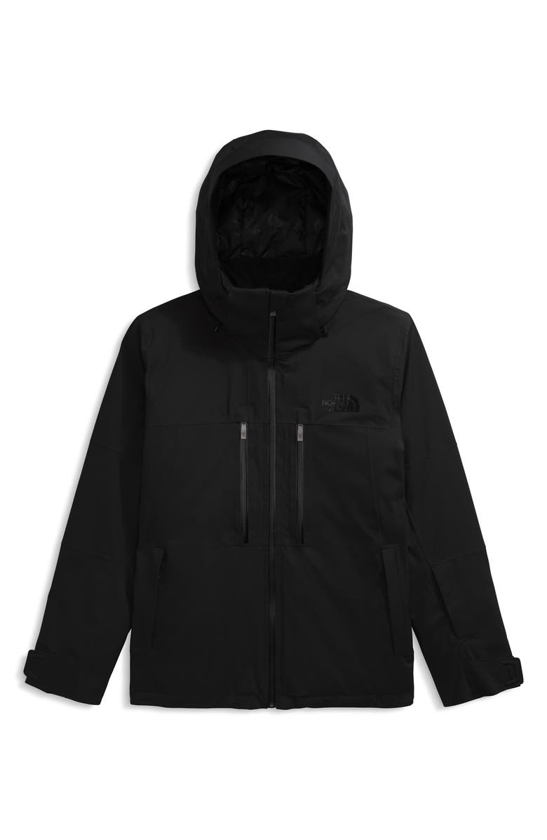 The North Face Chakal Waterproof Hooded Jacket, Alternate, color, Tnf Black/ Tnf Black
