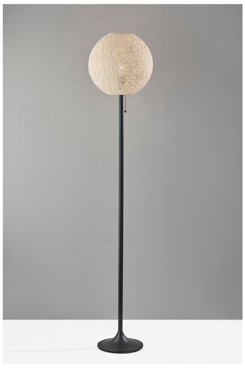 Havana Floor Lamp, Alternate, color, DARK BRONZE