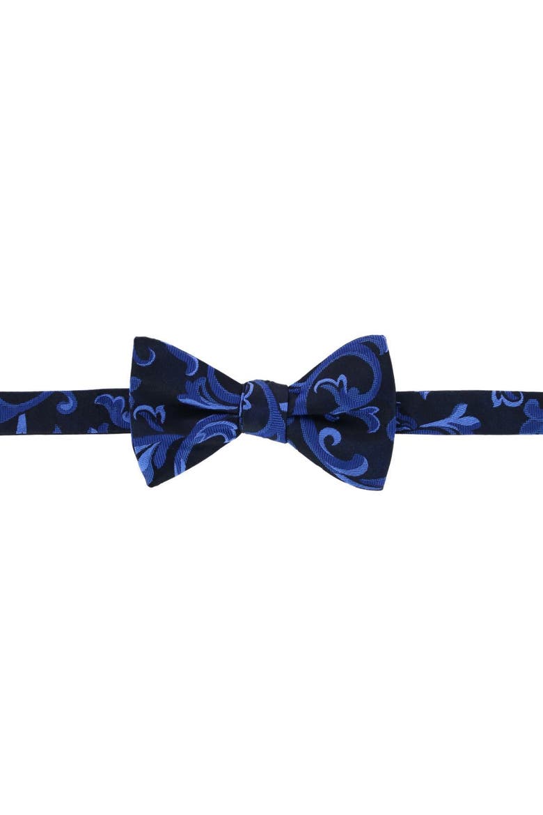 Christian the Romantic Brocade Silk Suspenders (Braces) and Bow Tie Set, Alternate, color, Royal Blue