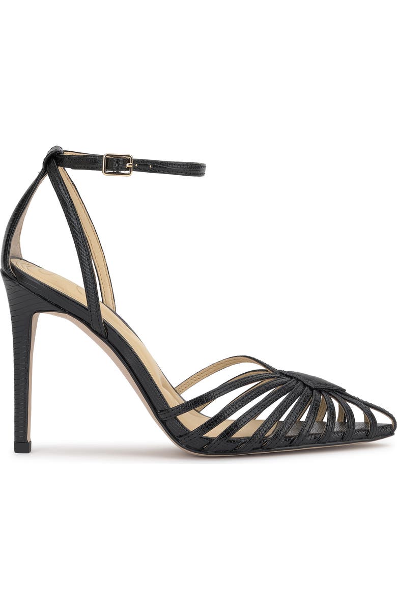 Jessica Simpson Paveri Ankle Strap Pointed Toe Pump, Alternate, color, Black