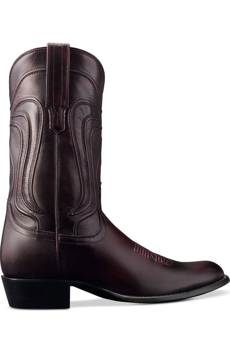 Tecovas The Cartwright Western Boot, Main, color, Black Cherry