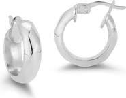 CHLOE AND MADISON Small Twist Hoop Earrings