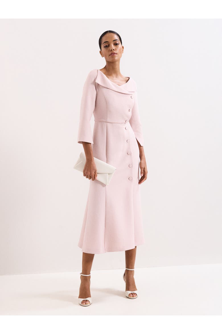 Sienna Tux Dress, Main, color, Pale Pink