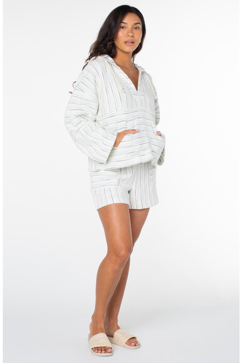 Rich Coast Stripe Hoodie, Alternate, color, CLOUD DANCER