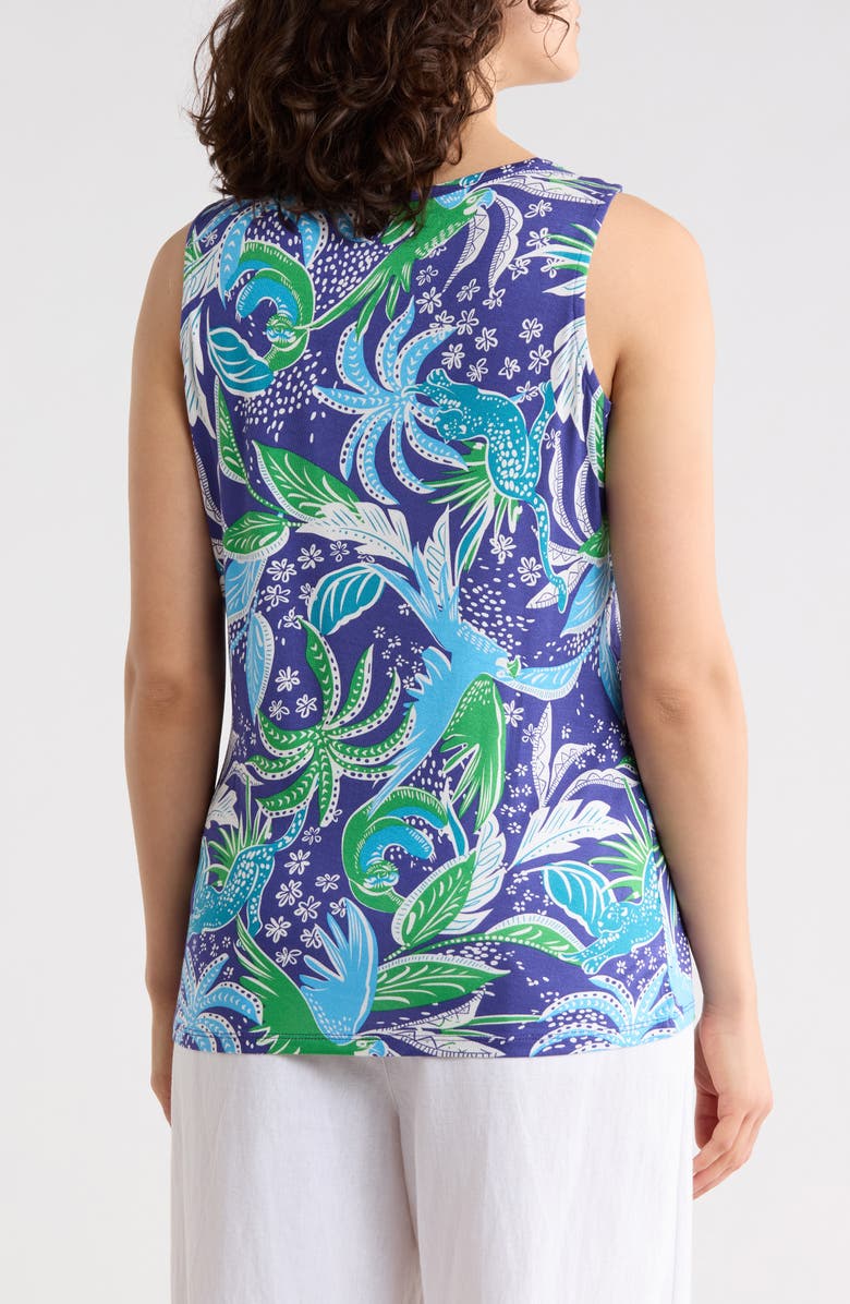 CARIBBEAN JOE Keyhole Tank, Alternate, color, Blue