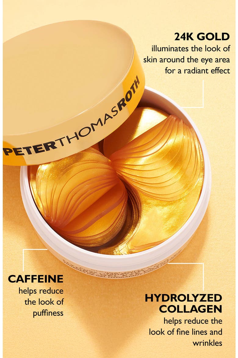 24K Gold Firming Hydra-Gel Eye Patches Duo Set $150 Value, Alternate, color, NO COLOR