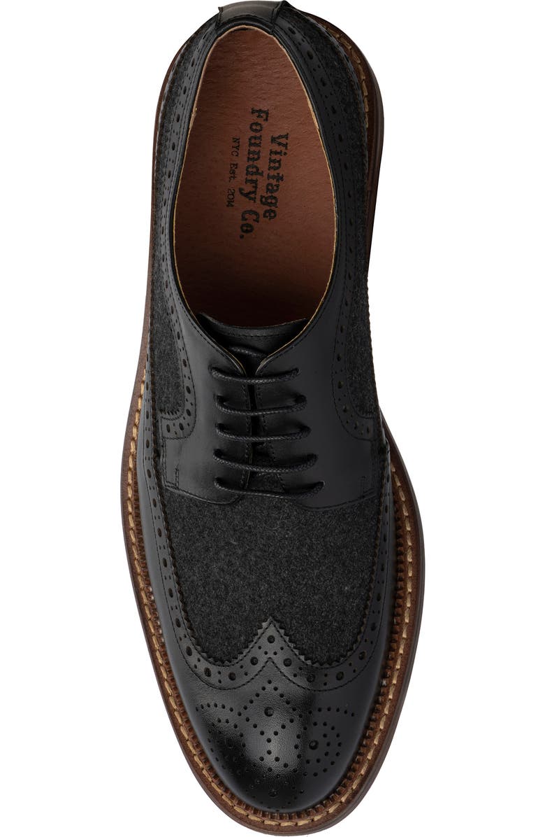 VINTAGE FOUNDRY Garret Wingtip Derby, Alternate, color,