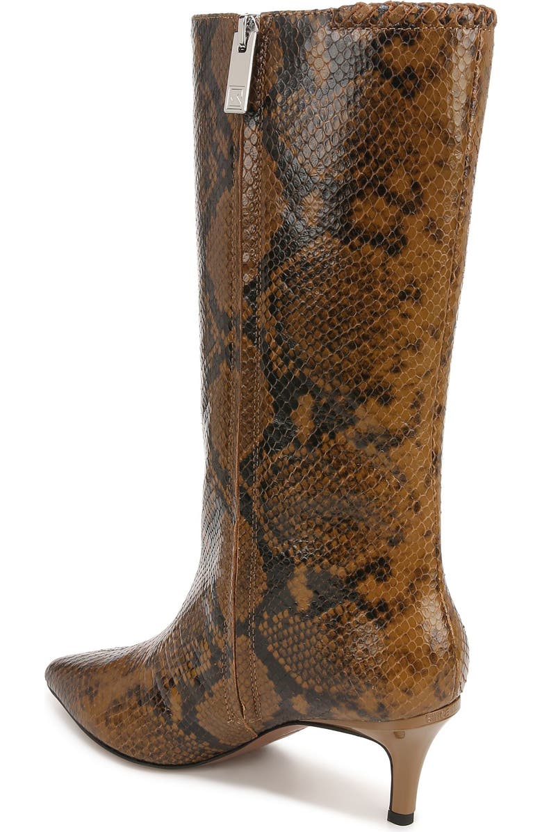 SARTO by Franco Sarto Amari Pointed Toe Boot, Alternate, color, Taupe Python