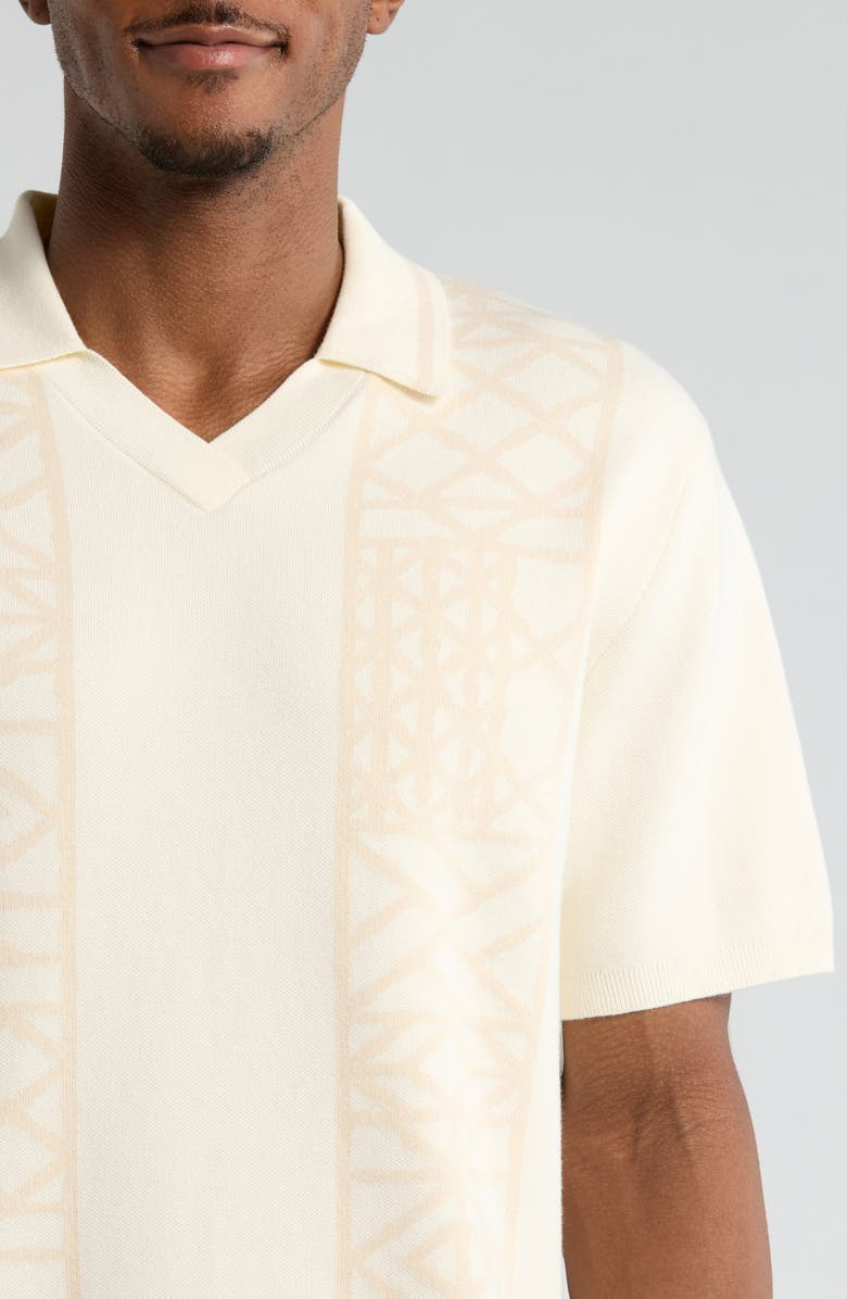 Malbon Golf Habana Polo, Alternate, color, Cream