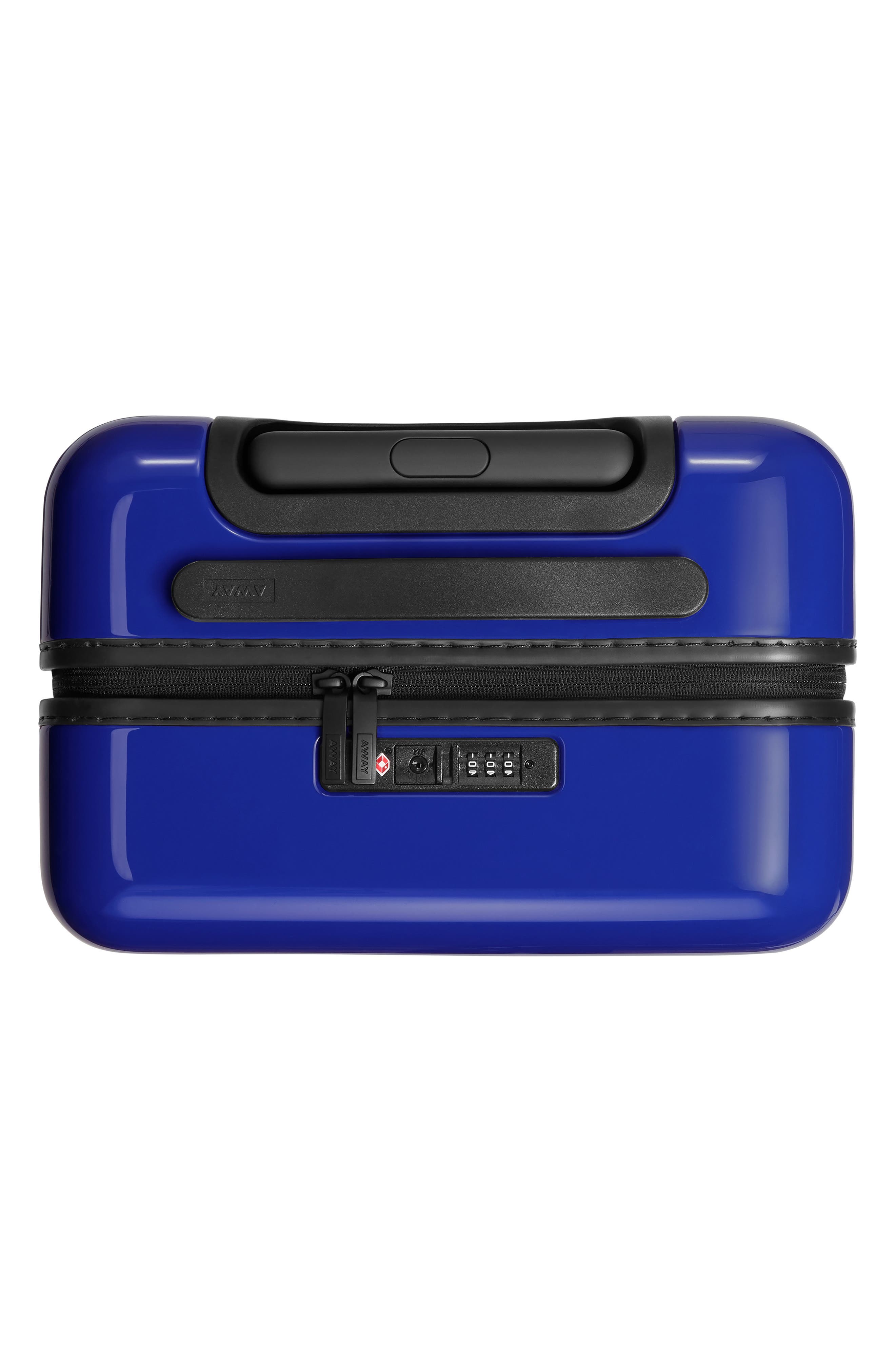 Away The Carry-On Suitcase, Alternate, color, Wave Blue