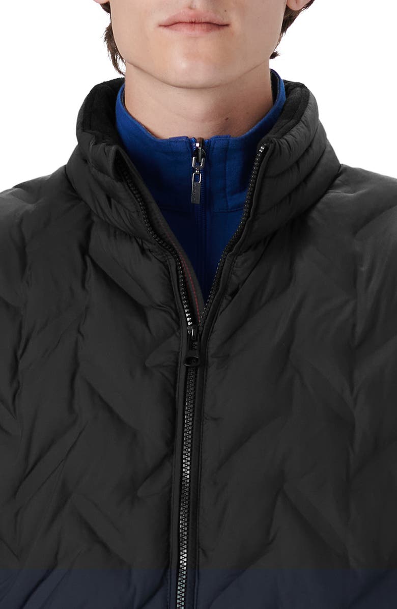 Bugatchi Quilted Bomber Jacket, Alternate, color, 