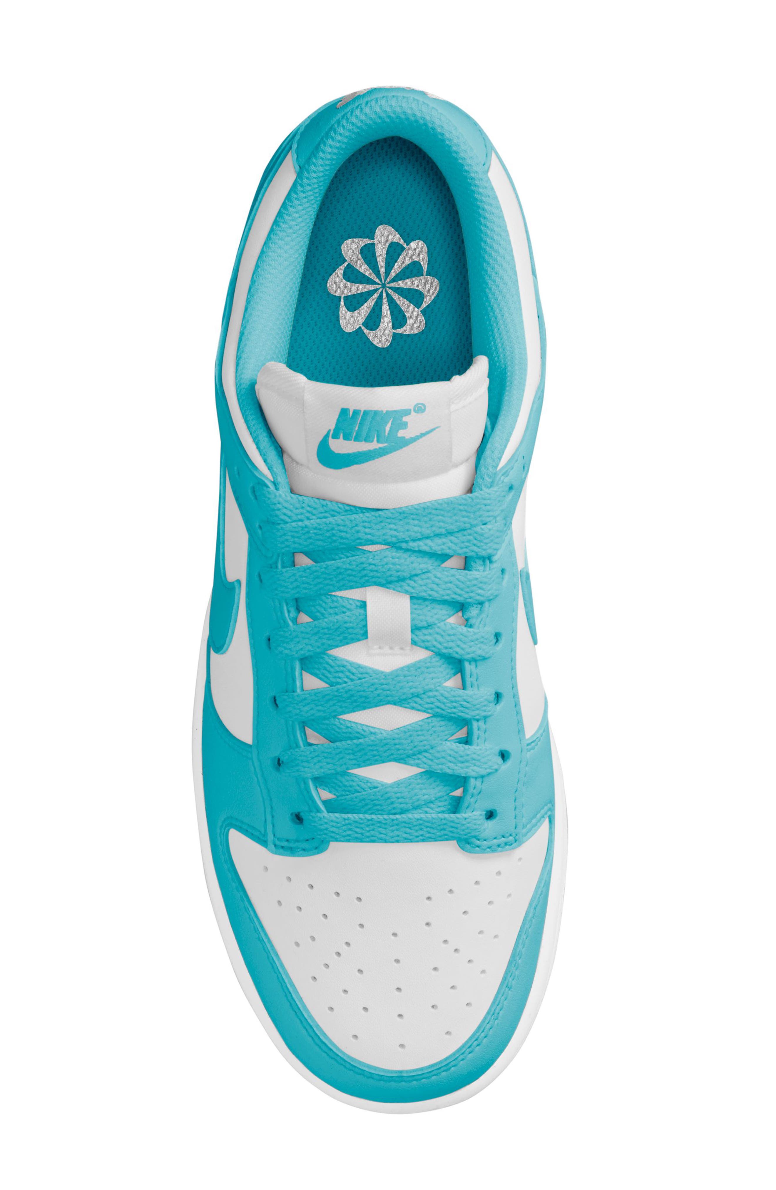 Dunk Low Next Nature Sneaker, Alternate, color, WHITE/ DUSTY CACTUS