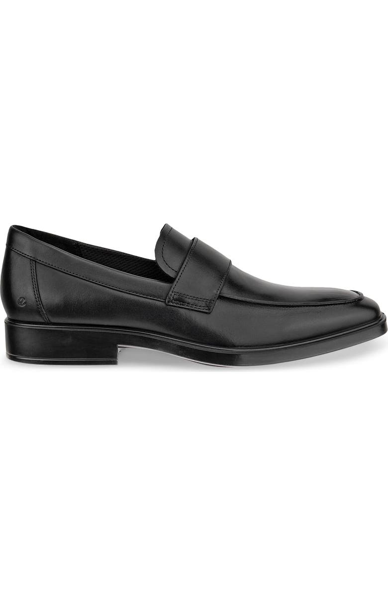 ECCO Metro Milan Loafer, Alternate, color, Black