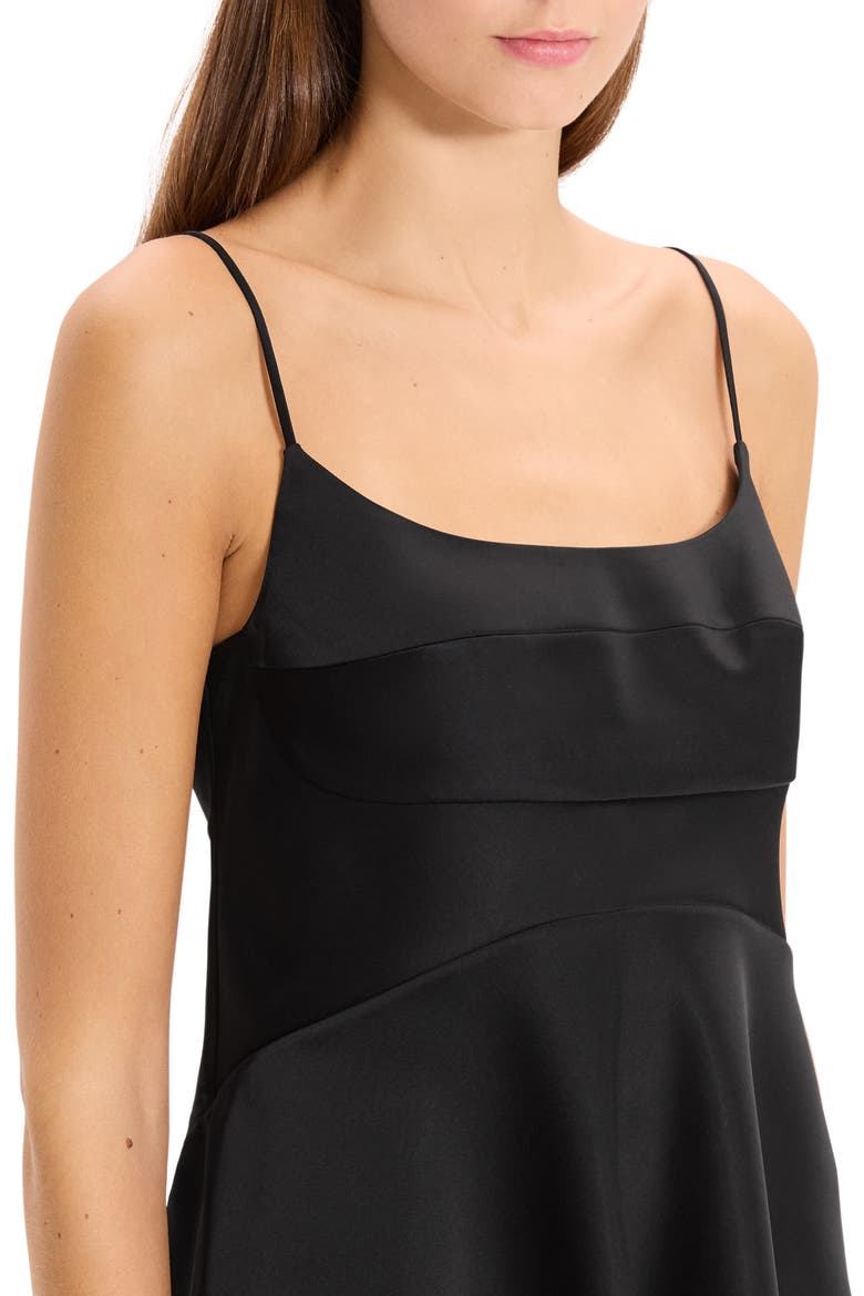 Satin Camisole, Alternate, color, BLACK