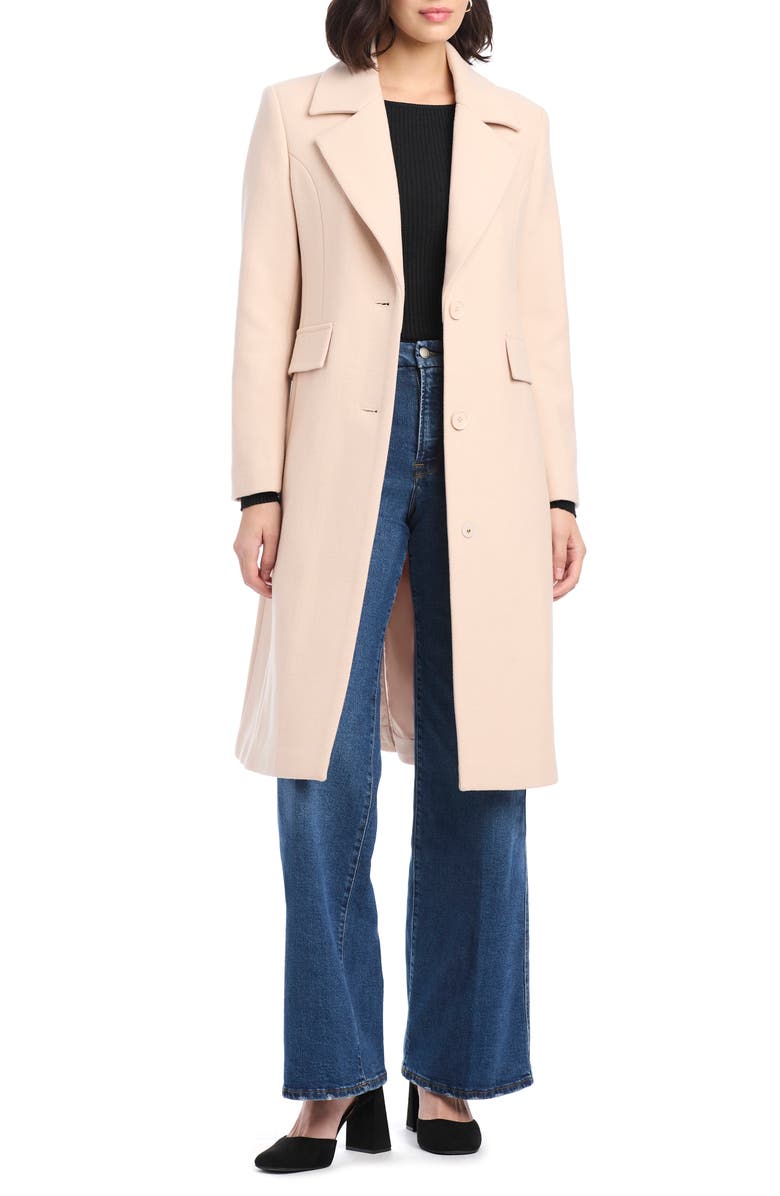 Kate Spade New York tailored coat, Alternate, color, Sparkling Champagne