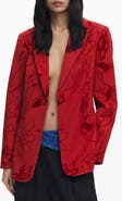 Desigual Tonal Floral Blazer