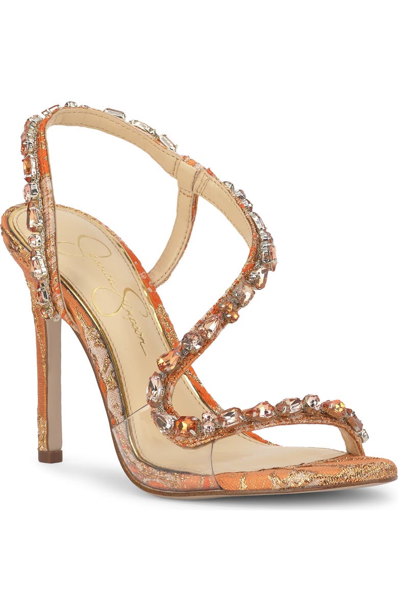 Jessica Simpson Jaycin Sandal, Main, color, Orange 18