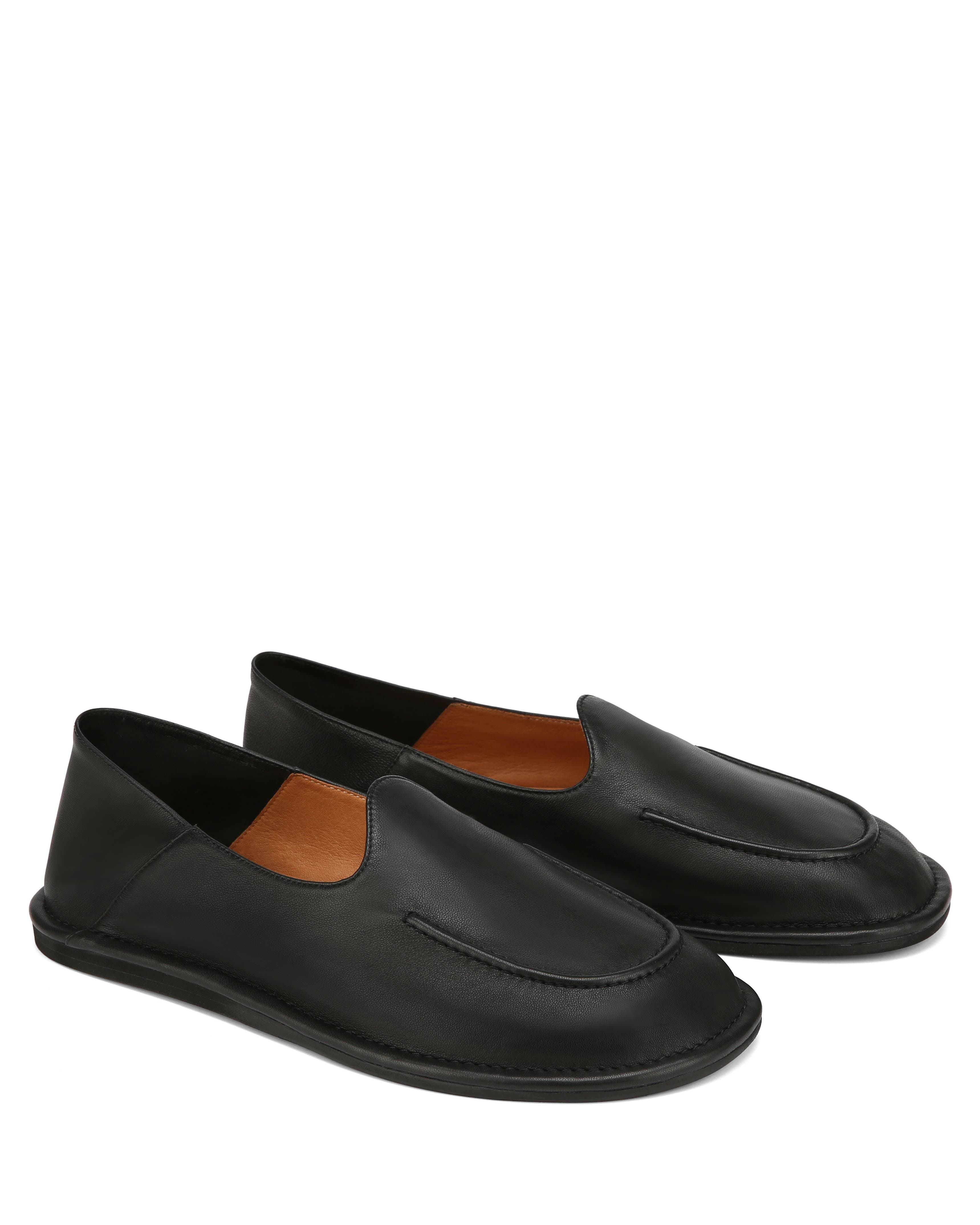 Naked Wolfe Reef Leather Slip-On, Alternate, color, Black