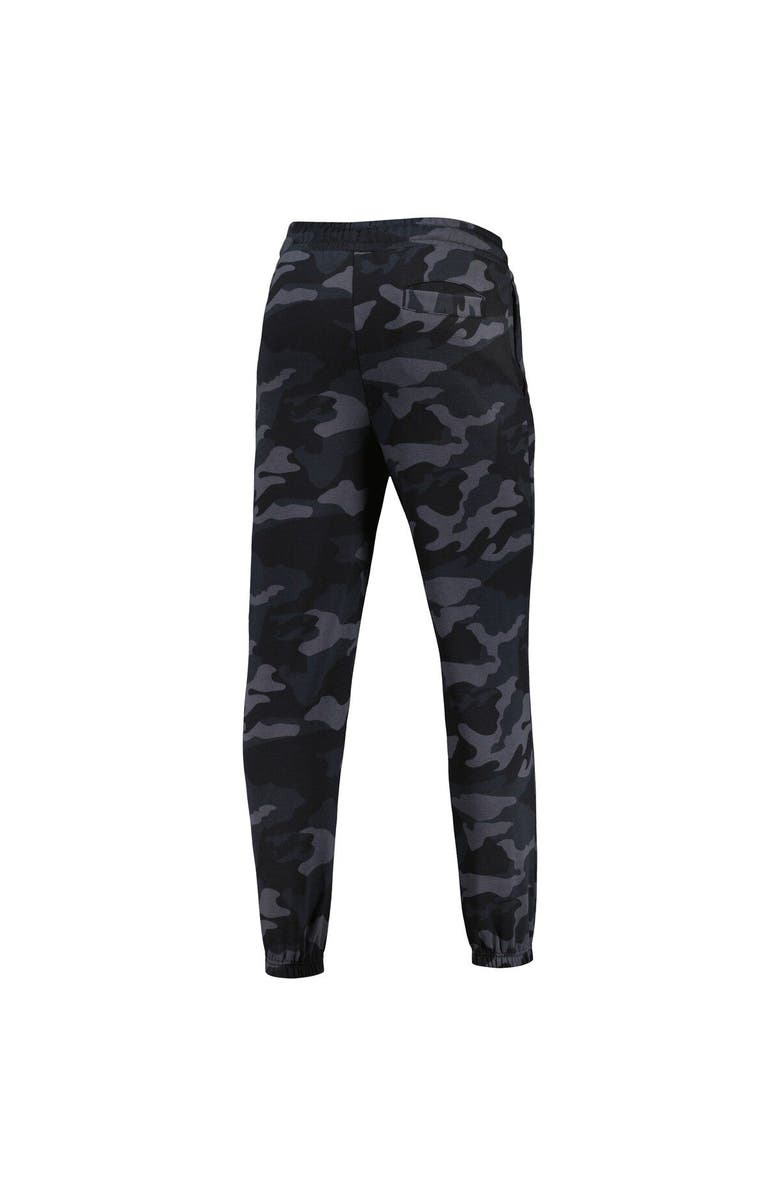 New Era Men's New Era Black/Camo Milwaukee Bucks Tonal Joggers, Alternate, color, Black