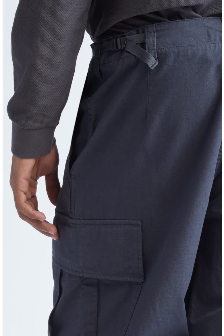 Cotton Ripstop Cargo Trousers, Alternate, color, CHARCOAL