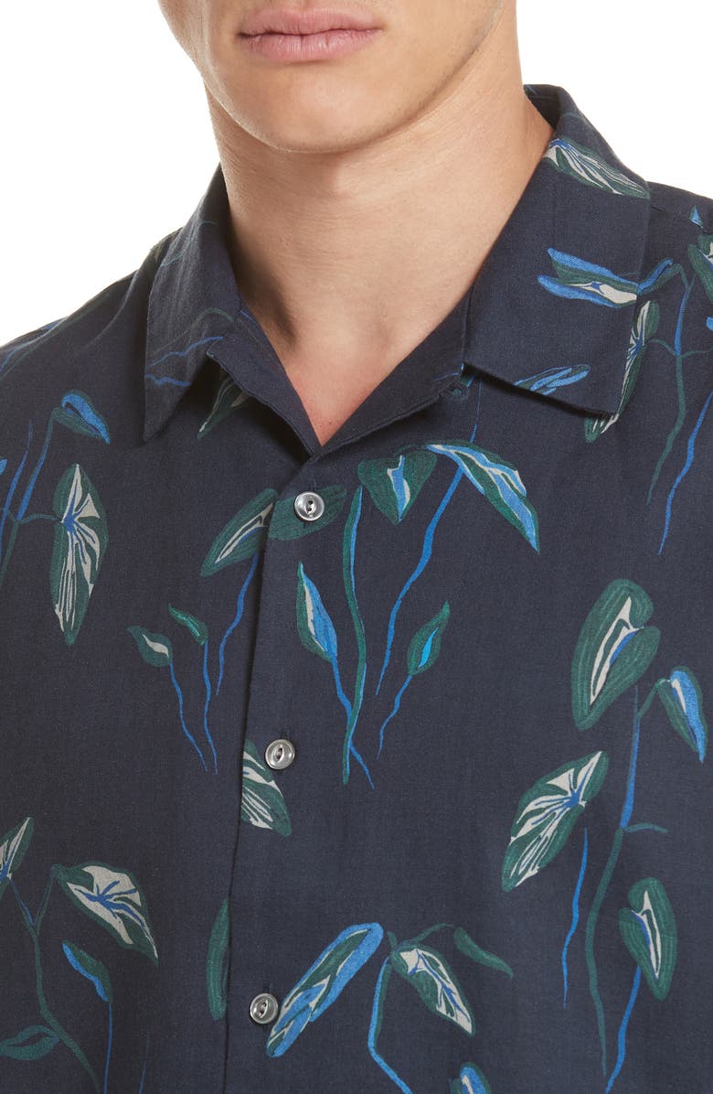 PS Paul Smith Botanical Print Shirt, Alternate, color,