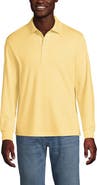 Lands' End Long Sleeve Cotton Supima Polo Shirt