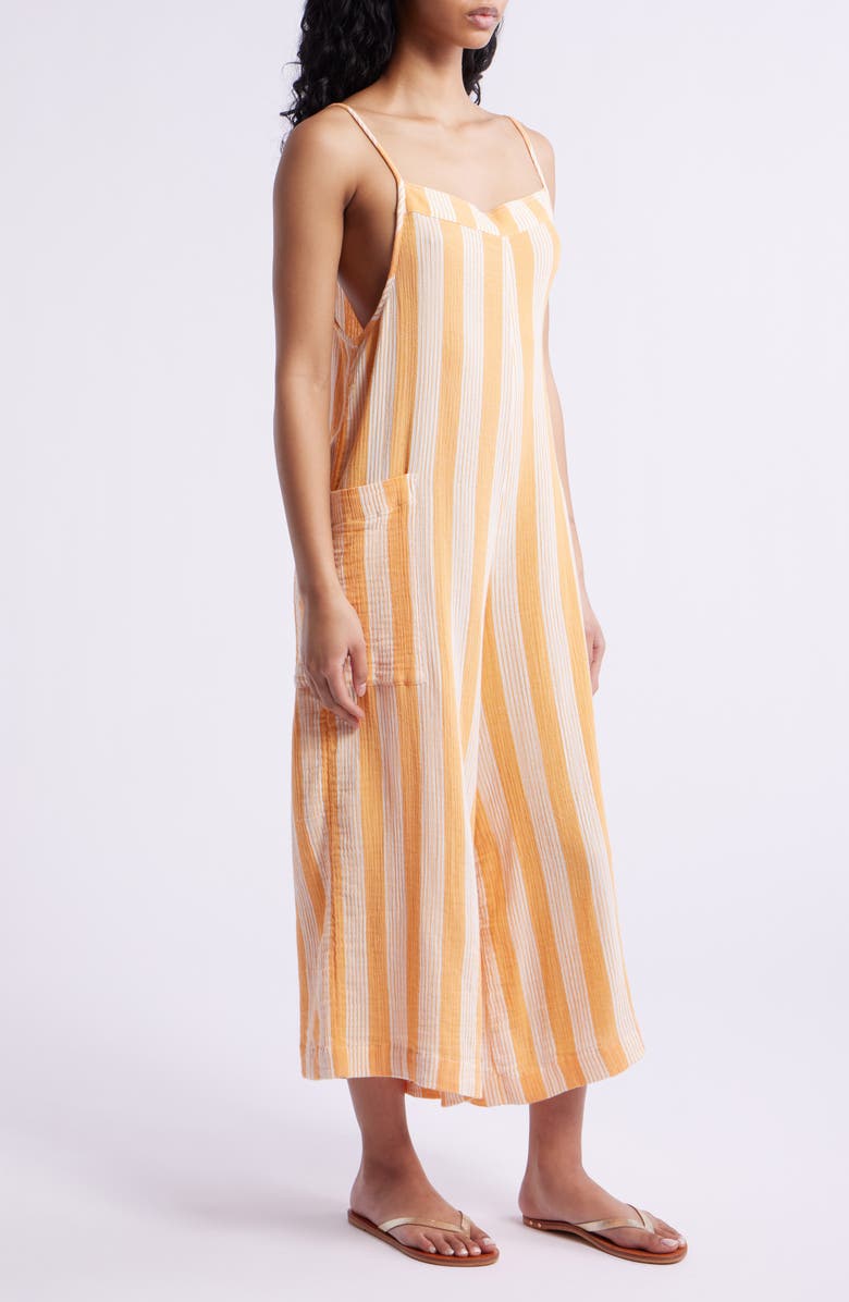 Rip Curl Surf Stripe Sleeveless Jumpsuit, Alternate, color, 