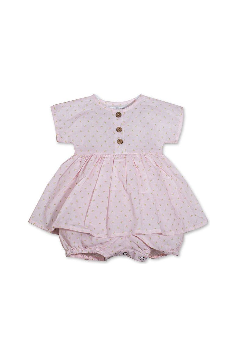 Floral Pink Print  Dress - Baby, Main, color, Pink